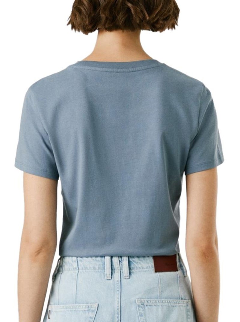 Camiseta Pepe Jeans para Mujer Azul - Kiabi