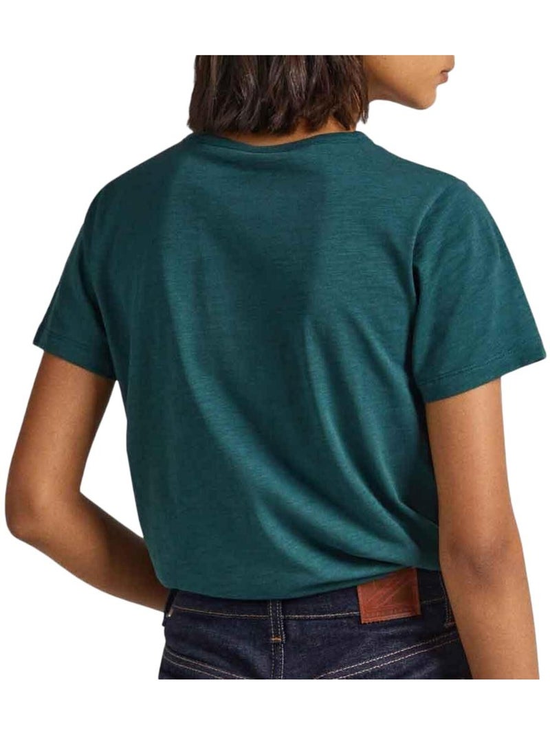 Camiseta Pepe Jeans para Mujer Azul - Kiabi