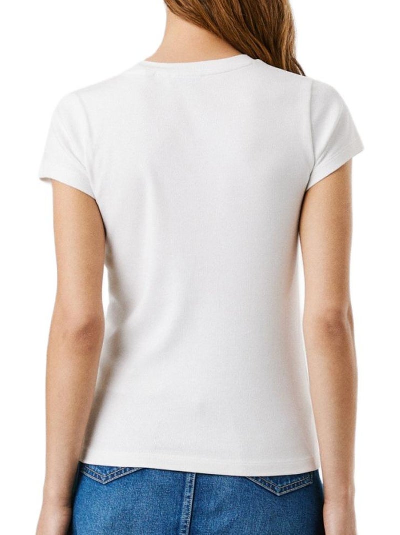 Camiseta Pepe Jeans para Mujer Blanco - Kiabi