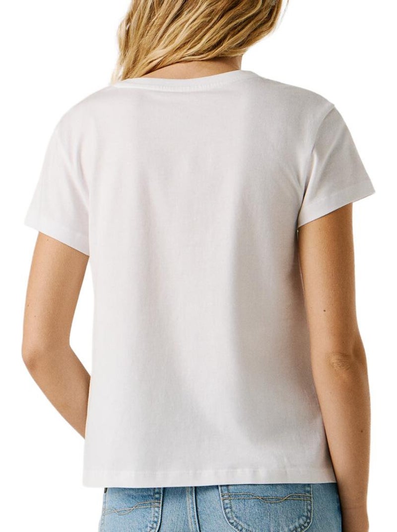 Camiseta Pepe Jeans para Mujer Blanco - Kiabi