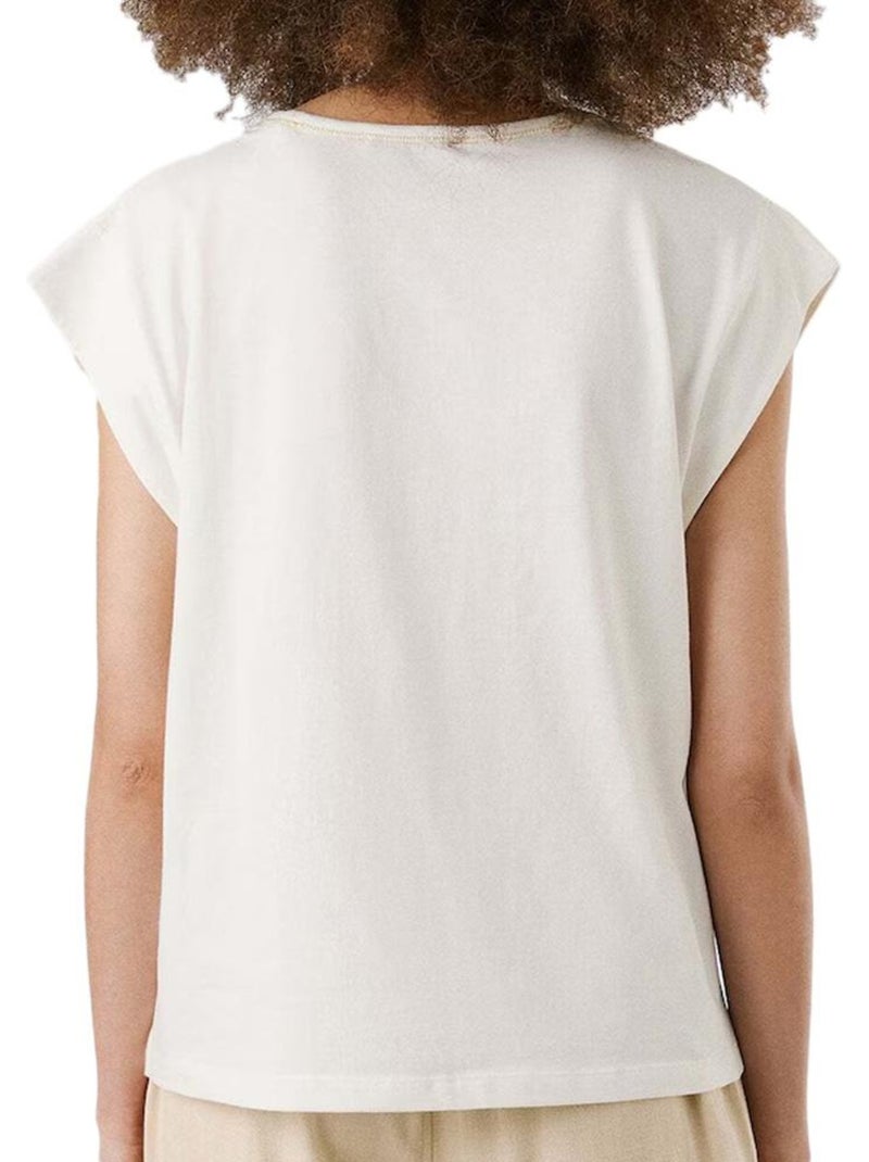 Camiseta Pepe Jeans para Mujer Crudo - Kiabi