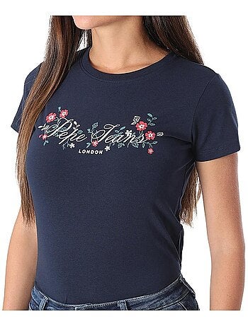 Camiseta pepe jeans para mujer, diseño marinero
