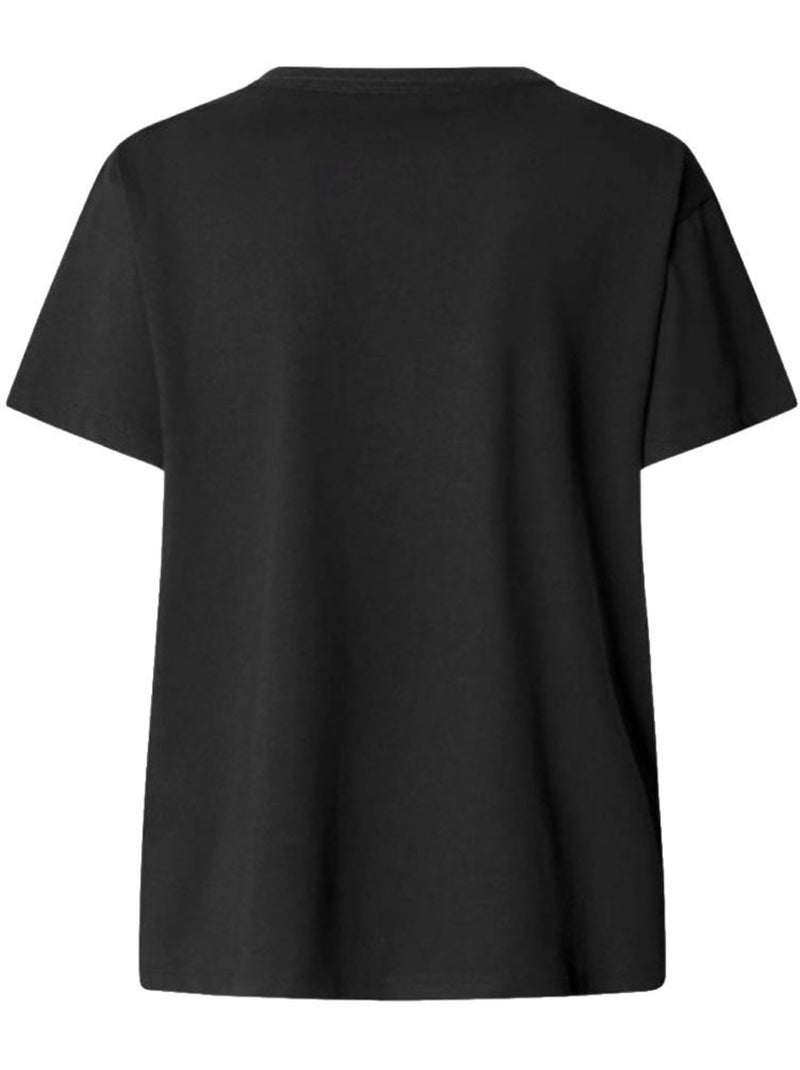 Camiseta pepe jeans para mujer Negro - Kiabi