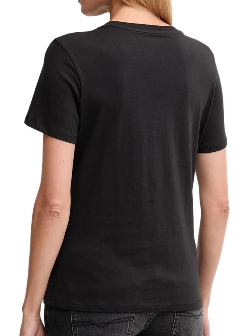 Camiseta Pepe Jeans para Mujer Negro - Kiabi