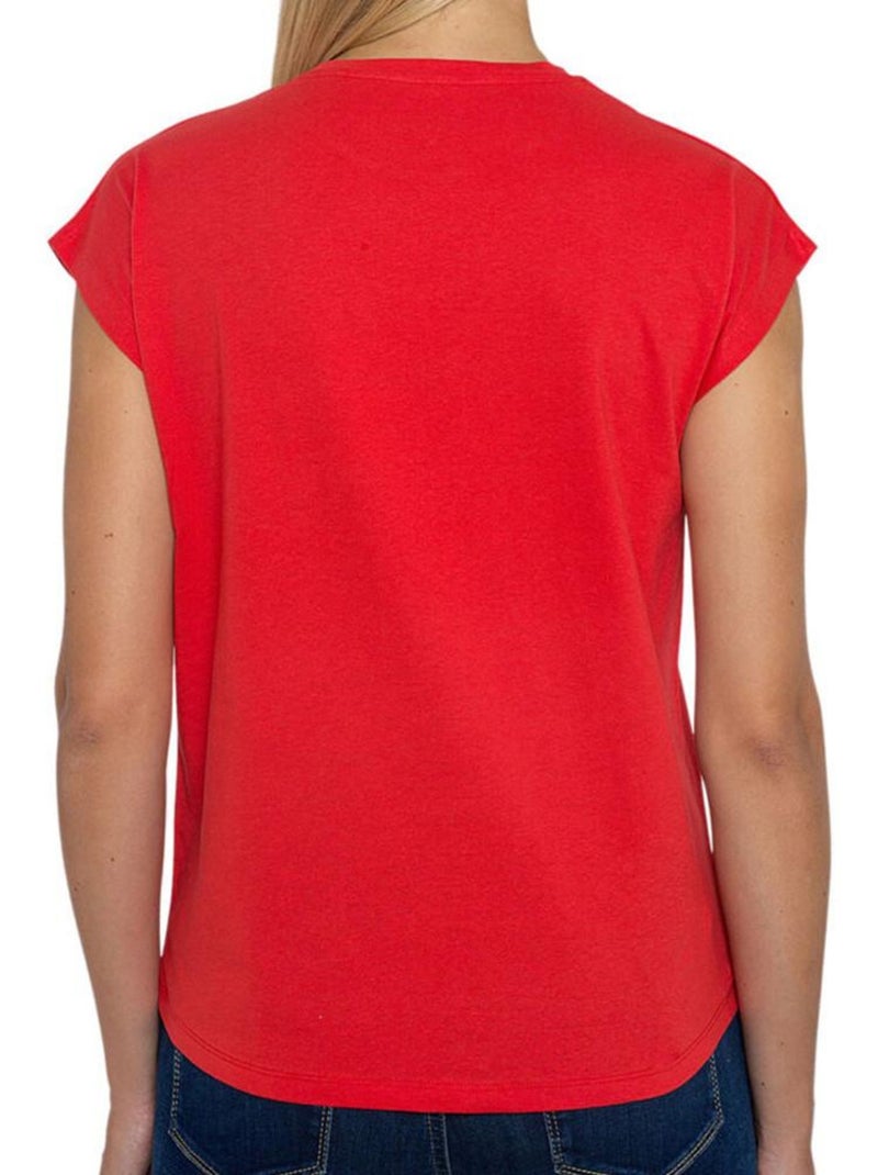 Camiseta pepe jeans para mujer Rojo - Kiabi