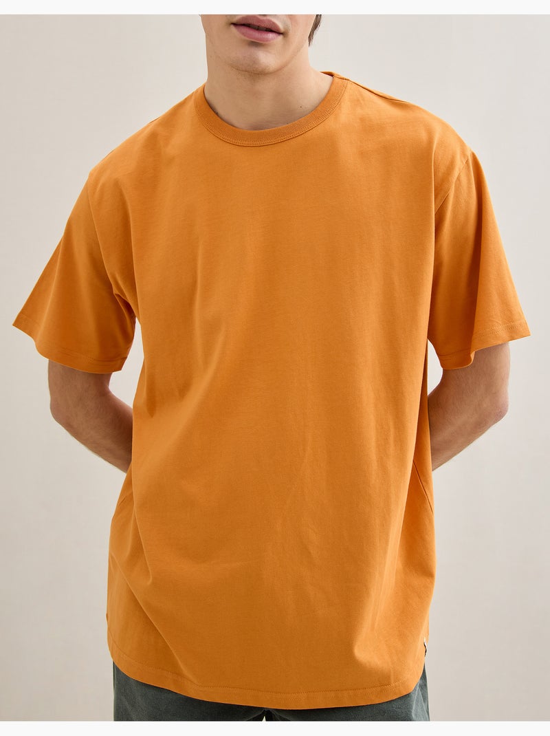 Camiseta pesada, MO Fashion Naranja - Kiabi