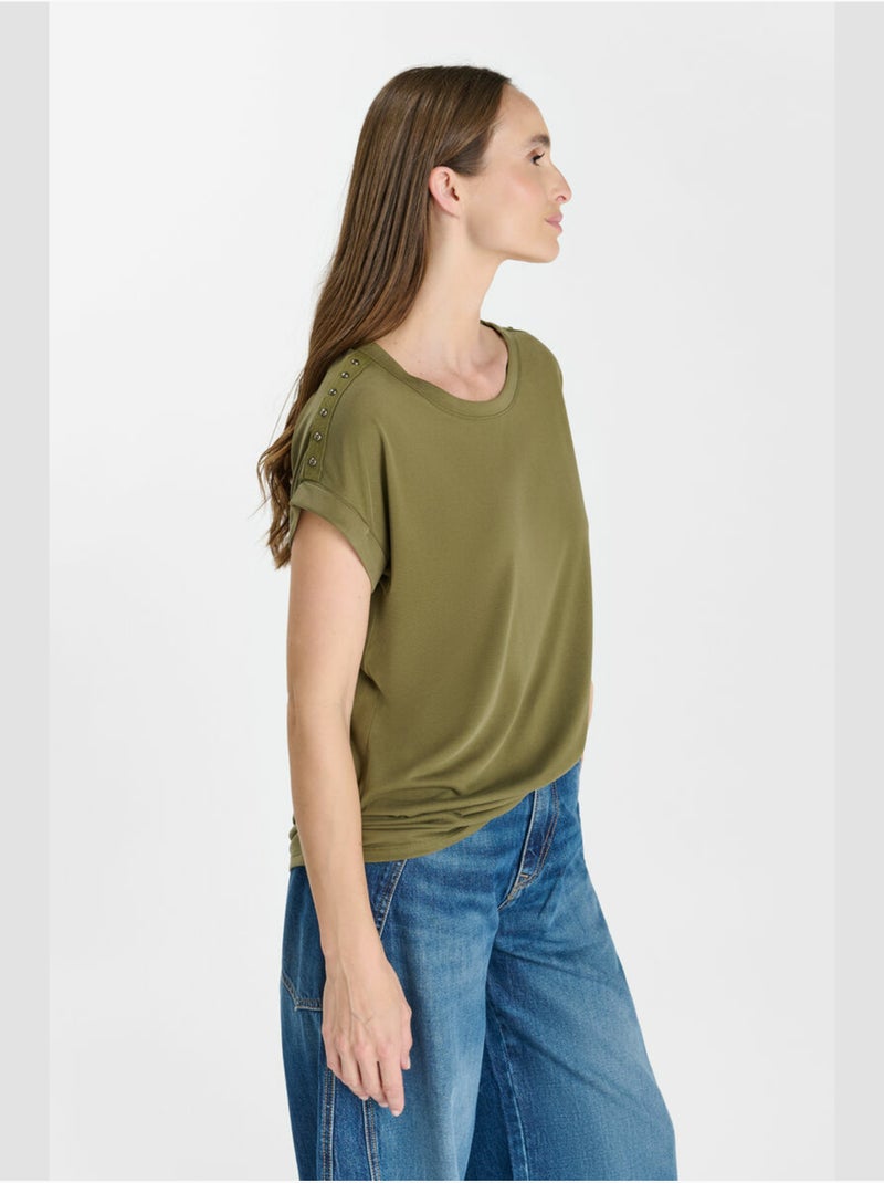 Camiseta petro Caqui - Kiabi
