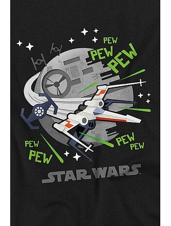 Camiseta pew pew x-wing para hombre - star wars