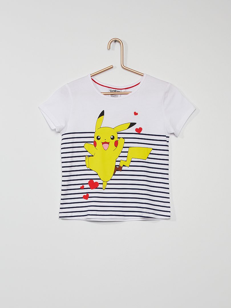 Camiseta 'Pikachu' blanco - Kiabi