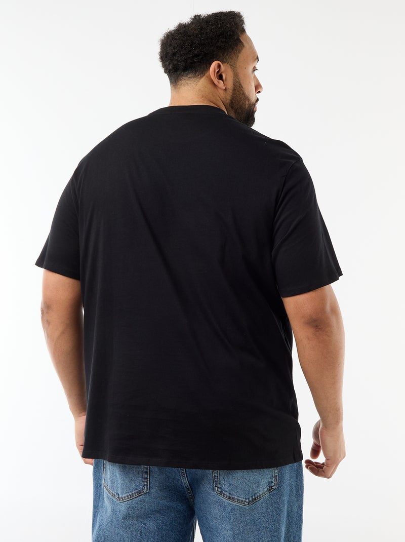 Camiseta 'Pikachu' 'Pokémon' de manga corta Negro - Kiabi