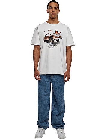 Camiseta pimp a butterfly para hombre - mister tee
