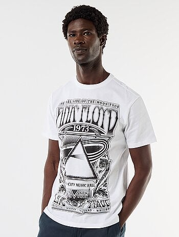 Camiseta 'Pink Floyd' de manga corta