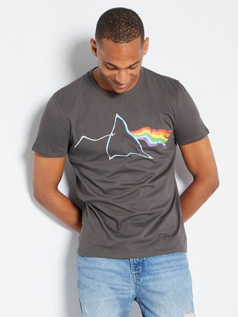 Camiseta 'Pink Floyd' gris - Kiabi