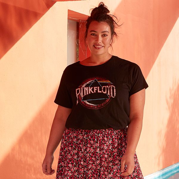 camiseta pink floyd mujer