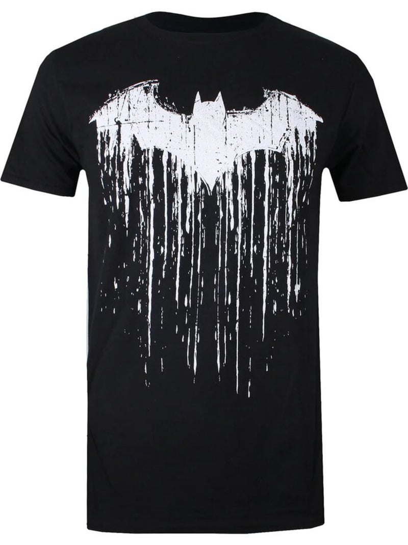 Camiseta pintura para hombre - batman Negro - Kiabi