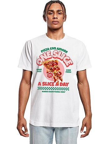 Camiseta pizza amore para hombre - mister tee