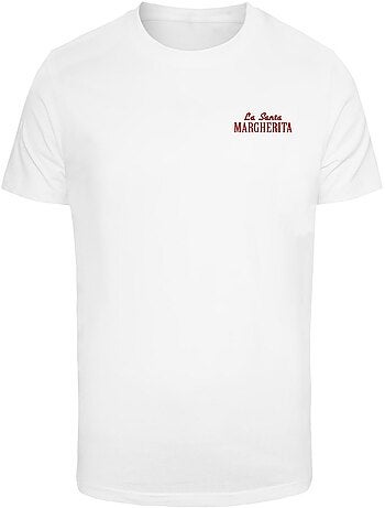 Camiseta pizza lovers club diseño estampado en espalda para hombre - mister tee