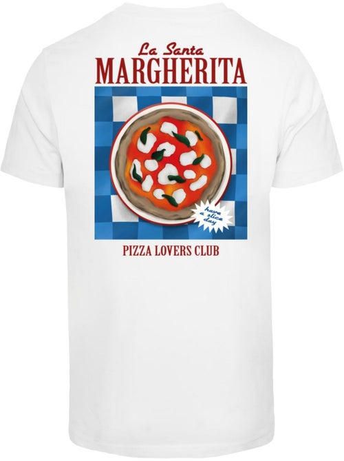 Camiseta pizza lovers club diseño estampado en espalda para hombre - mister tee - Kiabi