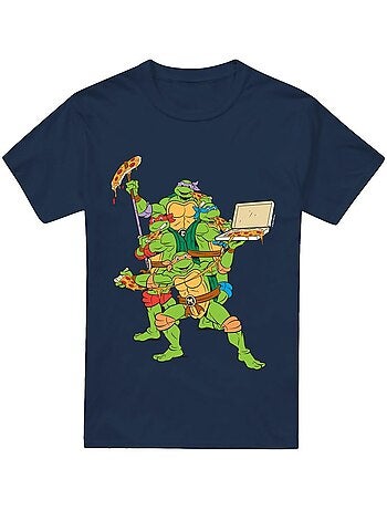 Camiseta pizza party para hombre - teenage mutant ninja turtles