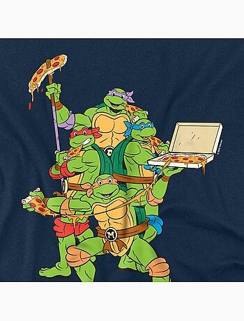 Camiseta pizza party para hombre - teenage mutant ninja turtles