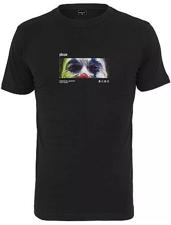 Camiseta please diseño el joker para hombre - mister tee