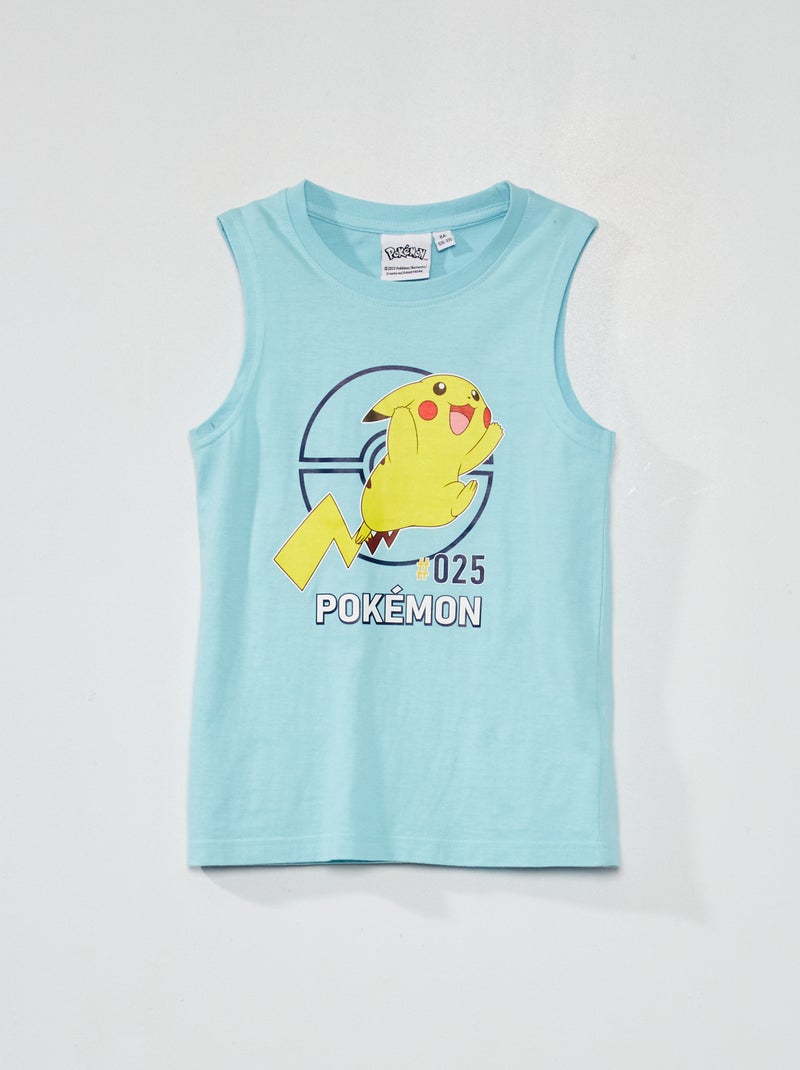 Camiseta 'Pokemon' azul - Kiabi