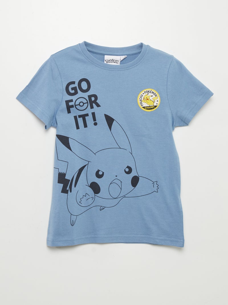 Camiseta 'Pokémon' AZUL - Kiabi