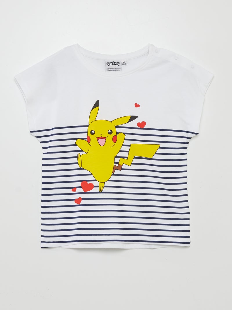 Camiseta 'Pokémon' blanco - Kiabi