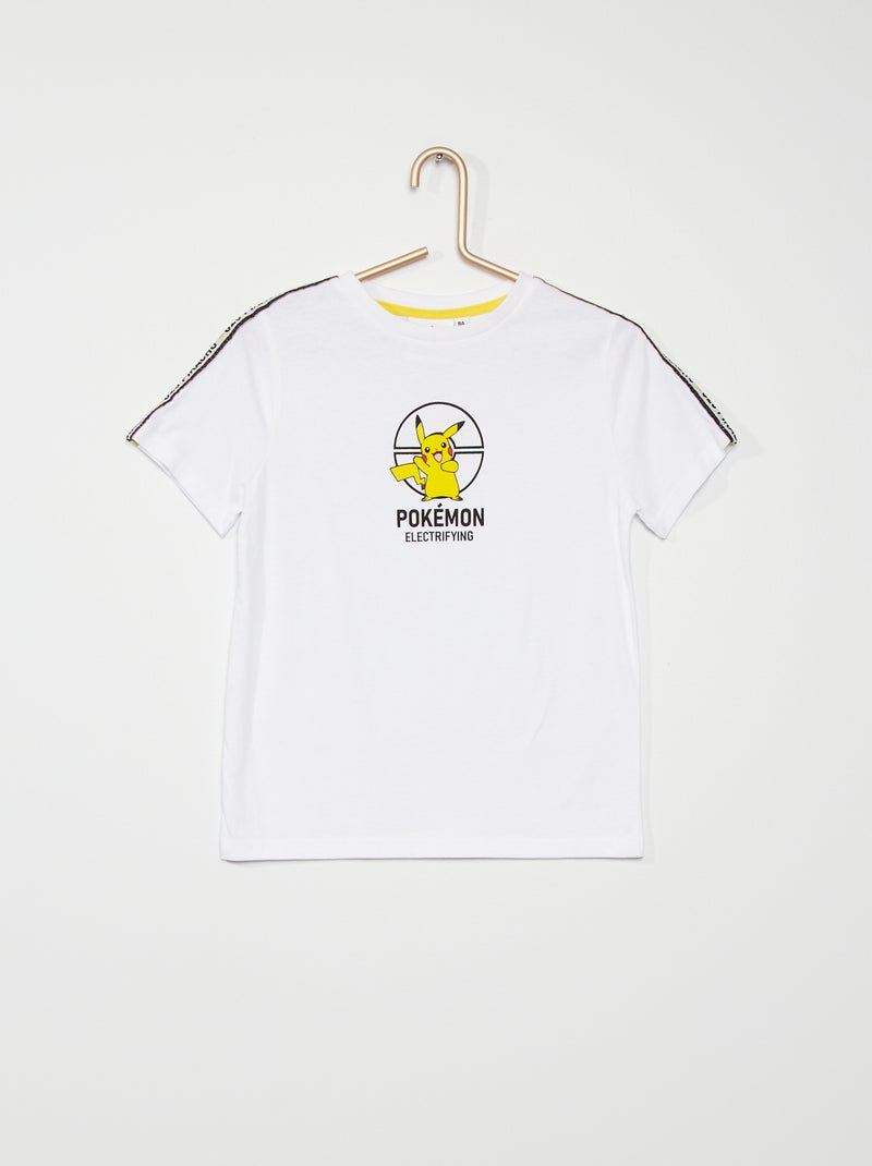 Camiseta 'Pokémon' Blanco - Kiabi