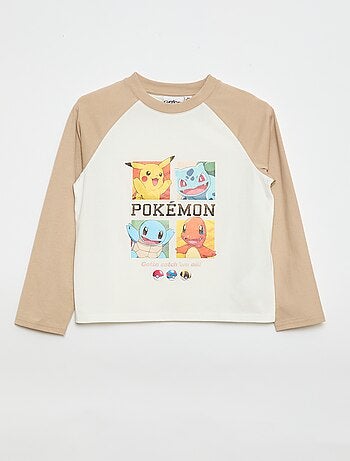 Camiseta 'Pokémon' de manga larga