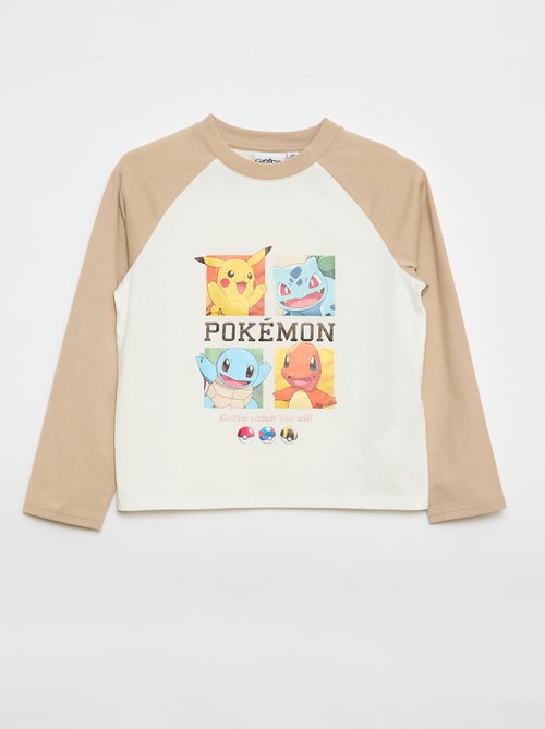 Camiseta 'Pokémon' de manga larga - Kiabi