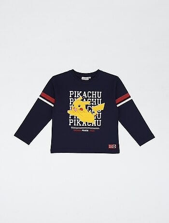 Camiseta 'Pokémon' estampada de manga corta