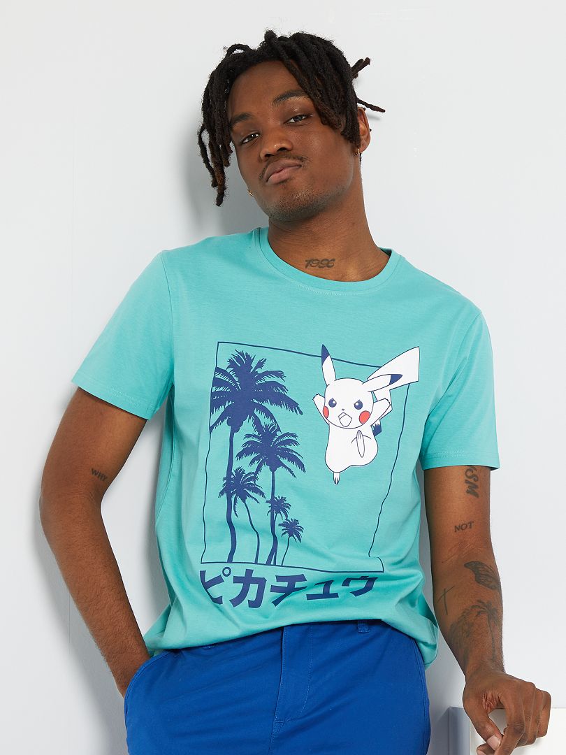 Camiseta 'Pokémon' VERDE - Kiabi