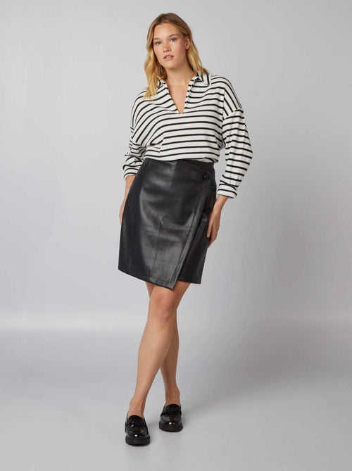Camiseta polo de punto suave - Kiabi