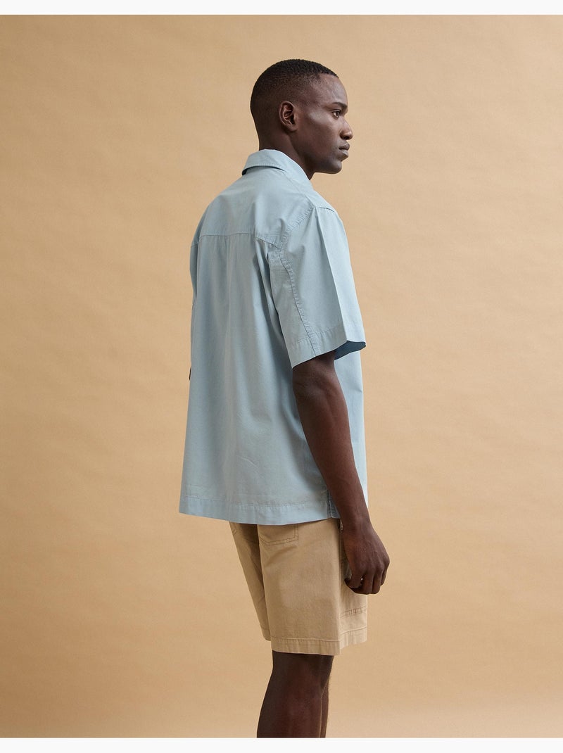 Camiseta Popline, MO Fashion Azul - Kiabi