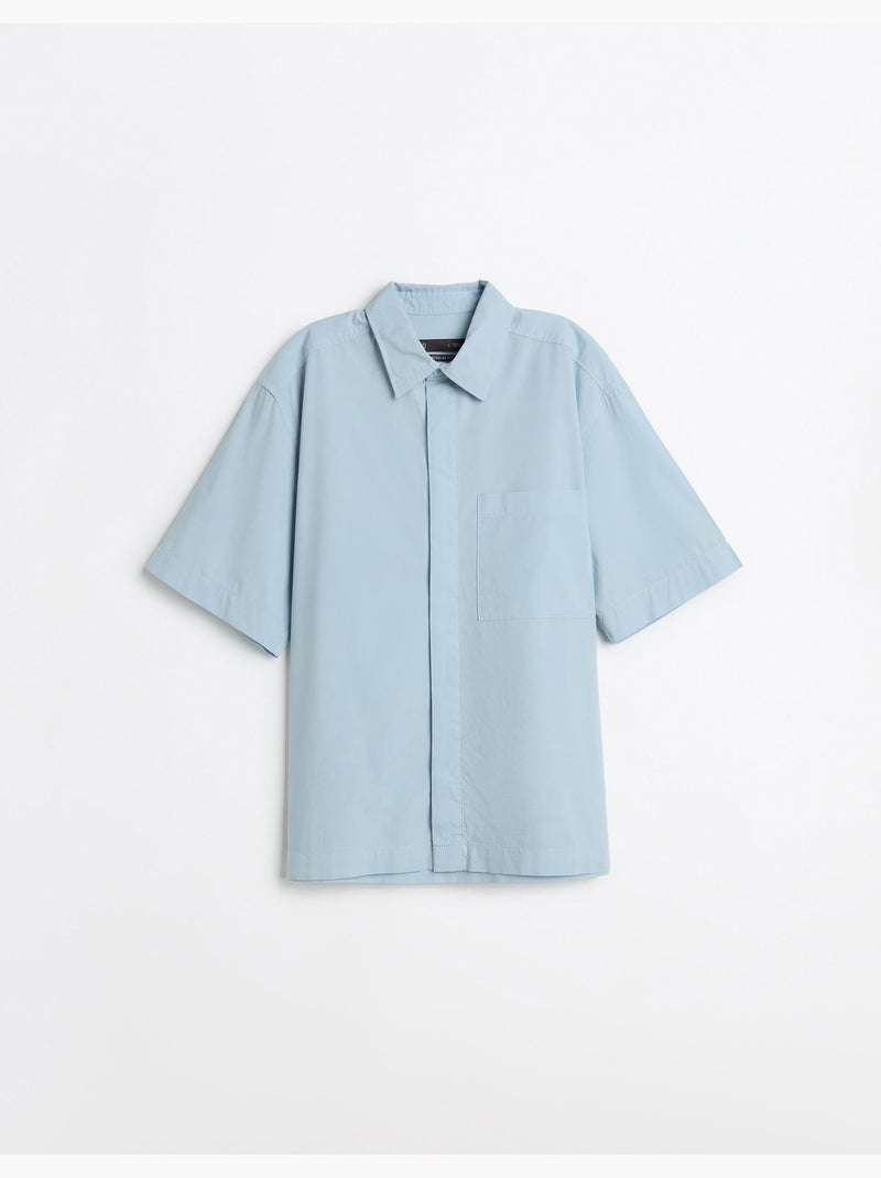 Camiseta Popline, MO Fashion Azul - Kiabi
