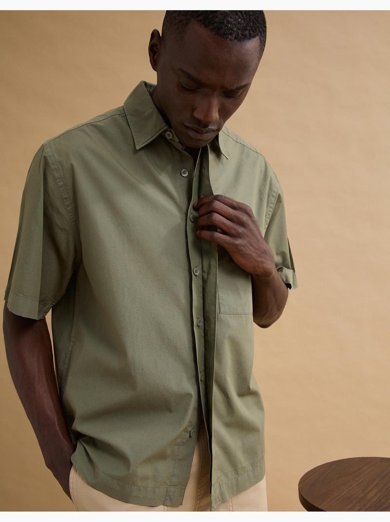 Camiseta Popline, MO Fashion Verde - Kiabi