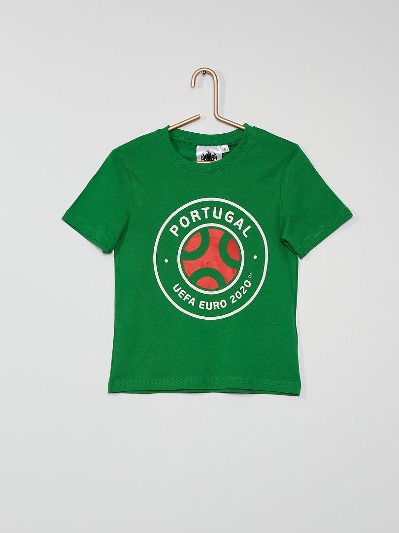 Camiseta 'Portugal' 'UEFA EURO 2020' verde - Kiabi
