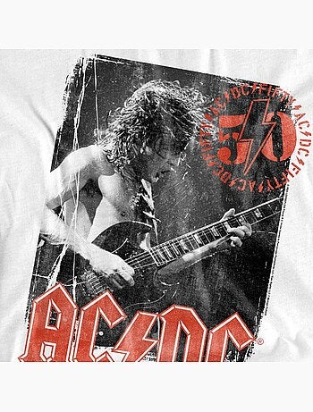 Camiseta póster del sello para hombre - acdc