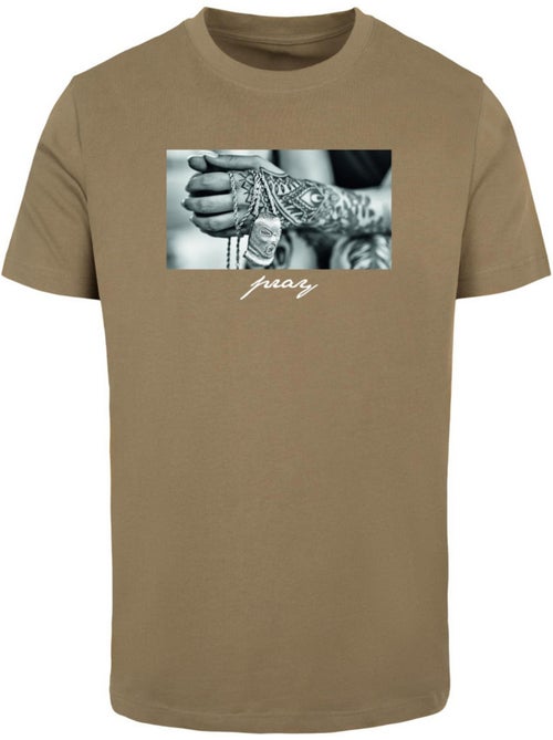 Camiseta pray 2.0 para hombre - mister tee - Kiabi