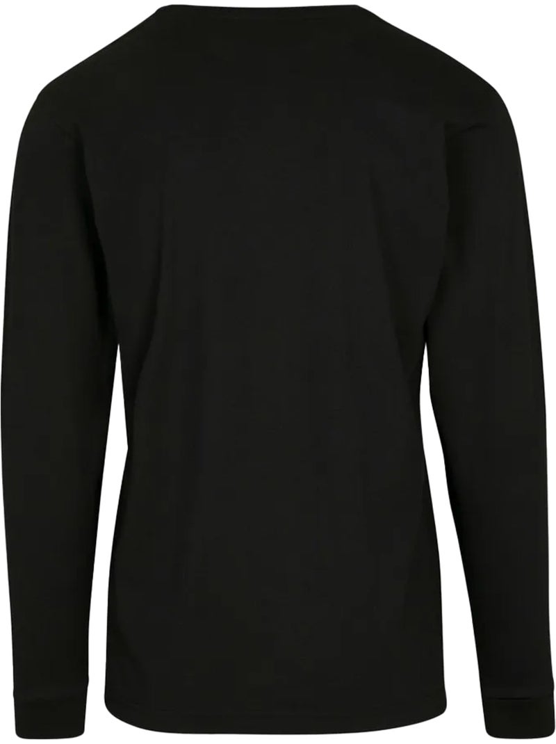 Camiseta pray de manga larga para hombre - mister tee Negro - Kiabi