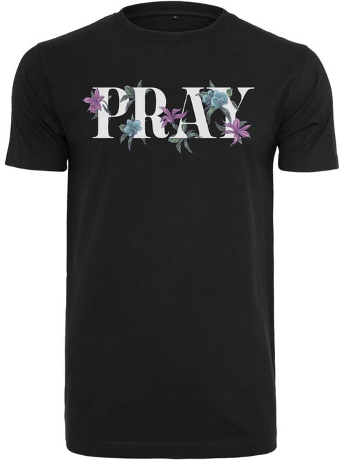 Camiseta pray diseño flor para hombre - mister tee - Kiabi