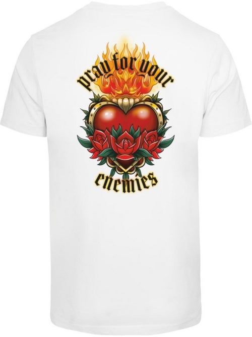 Camiseta pray for your enemies para hombre - mister tee - Kiabi