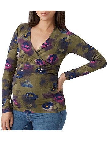 Camiseta Premamá de Manga Larga Mamalicious para Mujer