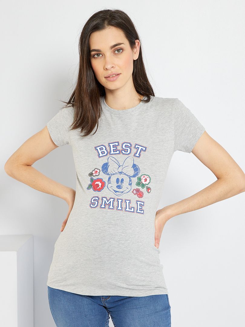 Camiseta premamá 'Disney' GRIS - Kiabi