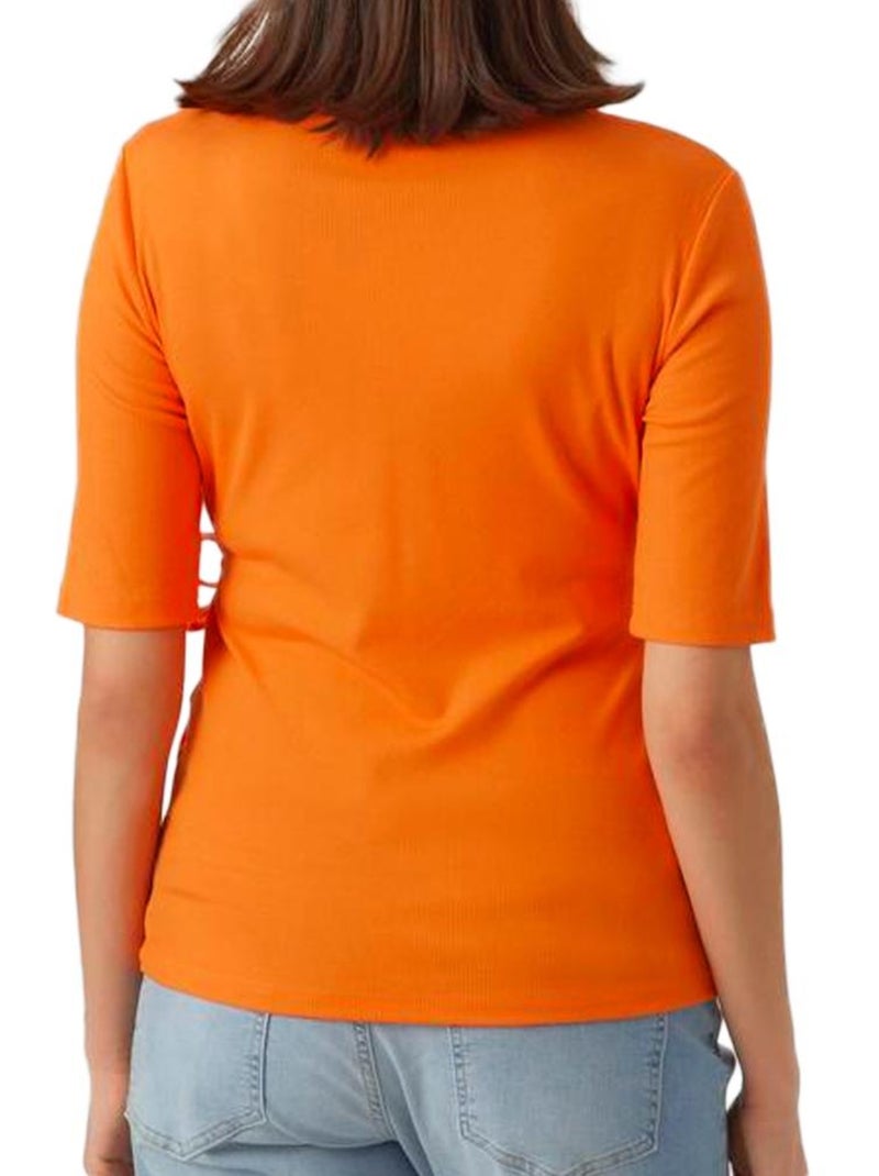 Camiseta Premamá Mamalicious Naranja - Kiabi