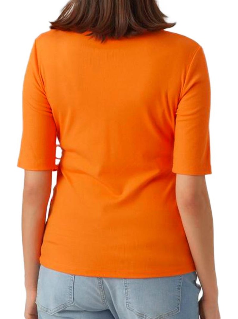Camiseta Premamá Mamalicious Naranja - Kiabi