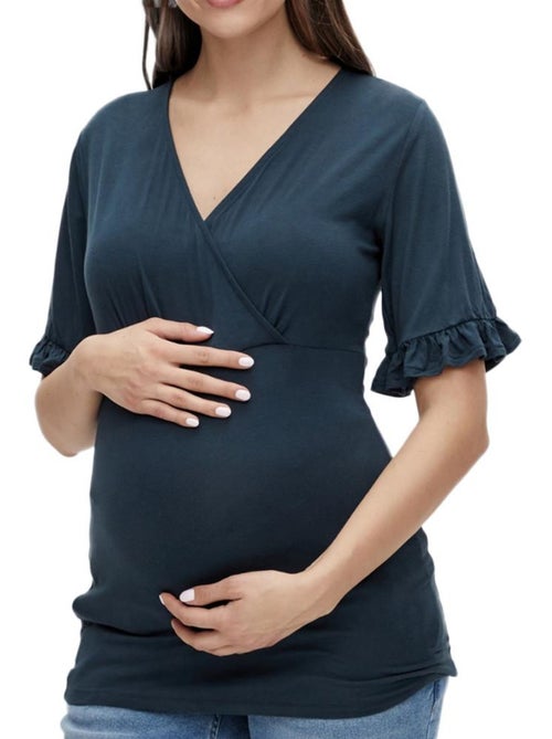 Camiseta Premamá Mamalicious para Mujer - Kiabi Camiseta Premamá Mamalicious para Mujer - Kiabi