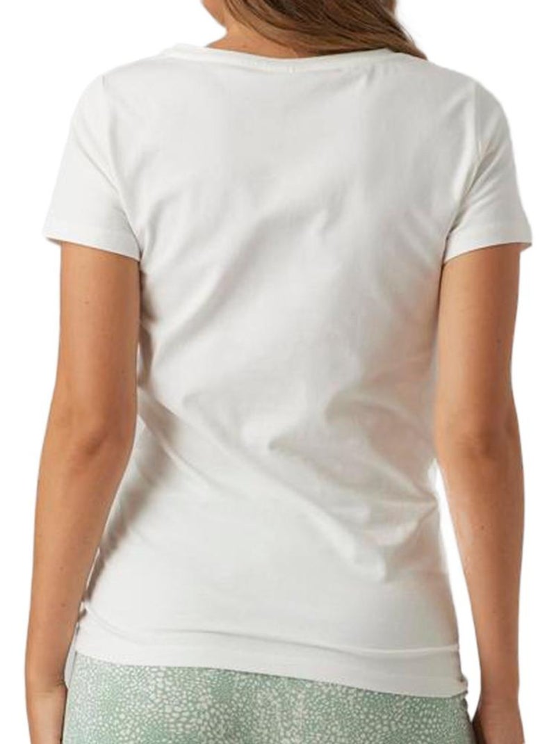 Camiseta Premamá Mamalicious para Mujer Blanco - Kiabi