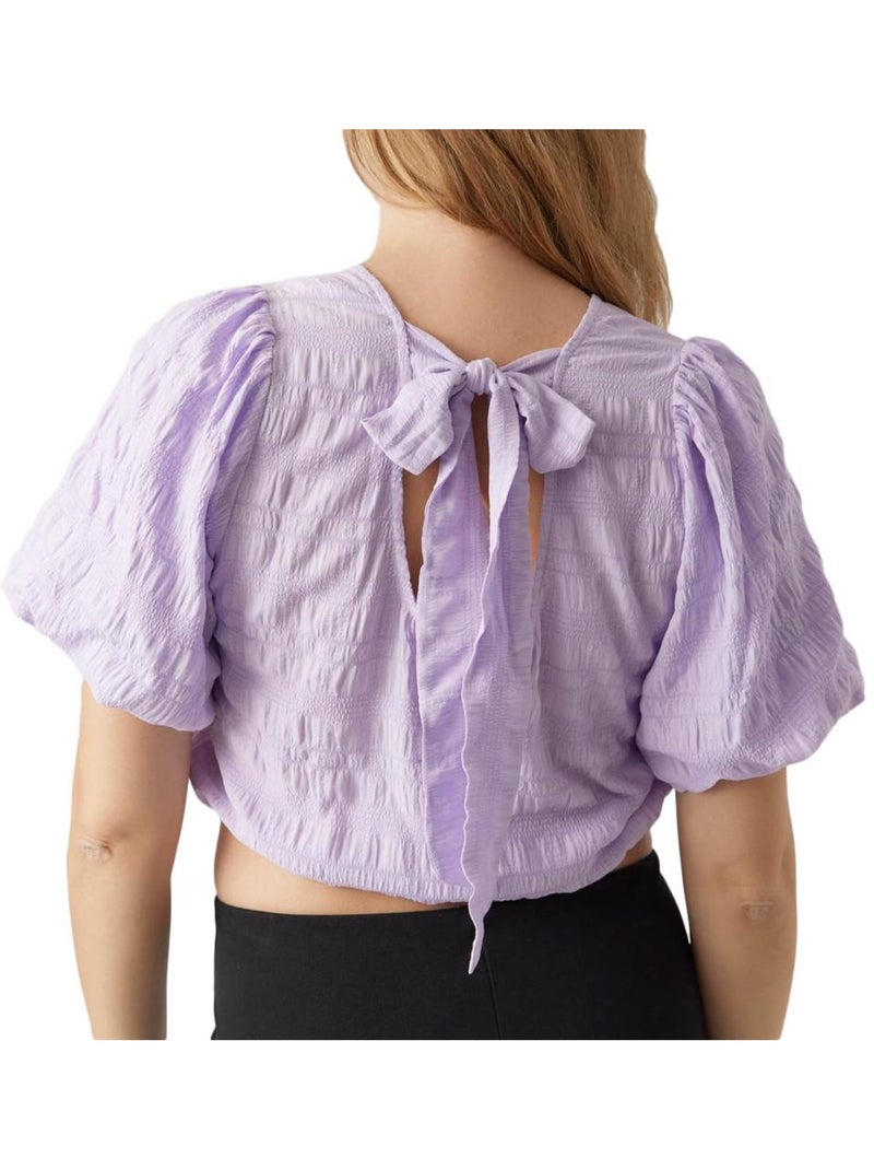 Camiseta Premamá Mamalicious para Mujer Violeta - Kiabi
